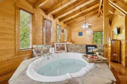 Romantic Cabin • Hot Tub • Pond View • Dollywood - Image 3