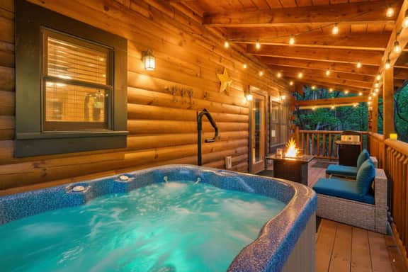 Romantic Cabin • Hot Tub • Pond View • Dollywood - Image 2